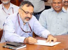 Rajiv Gauba takes over as Union Home Secretary, in New Delhi on August 31, 2017 (file photo). Courtesy: PIB