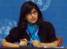 OHCHR spokesperson Ravina Shamdasani. Photo: UN