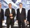 Eberhard Weiblen (CEO Porsche Consulting), Detlev von Platen (Member of the Porsche AG Executive Board for Sales and Marketing), Norman Firchau (President and CEO of Porsche Consulting, Inc., USA), Doug Reinart (Partner Porsche Consulting) (from left). Photo: Porsche Consulting