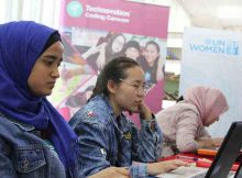 Technovation Coding Caravan. Photo: UN Women