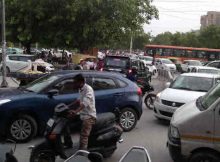 An overcrowded road in India’s capital New Delhi which is the most polluted national capital in the world. Photo: Rakesh Raman / RMN News Service (Representational Image)