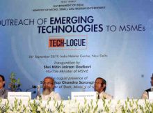 Workshop on “Outreach of Emerging Technologies to MSMEs” in New Delhi on September 26, 2019. Photo: PIB