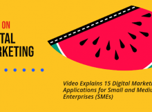 Video Explains 15 Digital Marketing Applications for Small and Medium Enterprises (SMEs)