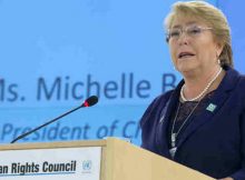 UN High Commissioner for Human Rights Michelle Bachelet. UN Photo / Jean-Marc Ferré (file photo)
