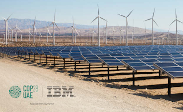 IBM at UN Climate Change Conference. Photo: IBM