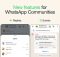 WhatsApp Communities. Photo: WhatsApp