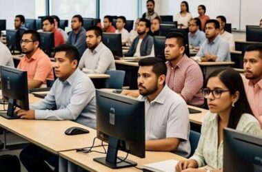 Representational Image of a Computer Training Room Created with Meta AI Image Generator. Photo: RMN News Service