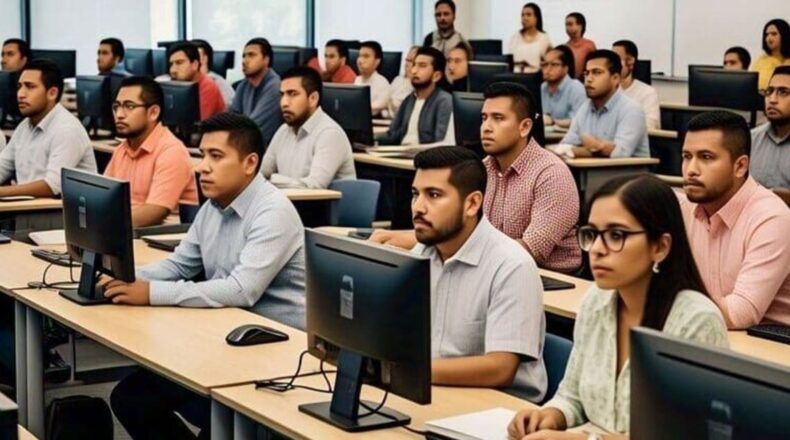 Representational Image of a Computer Training Room Created with Meta AI Image Generator. Photo: RMN News Service