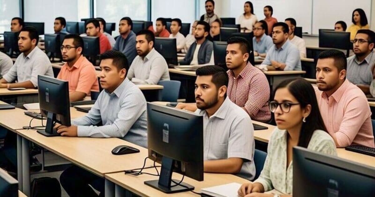 Representational Image of a Computer Training Room Created with Meta AI Image Generator. Photo: RMN News Service