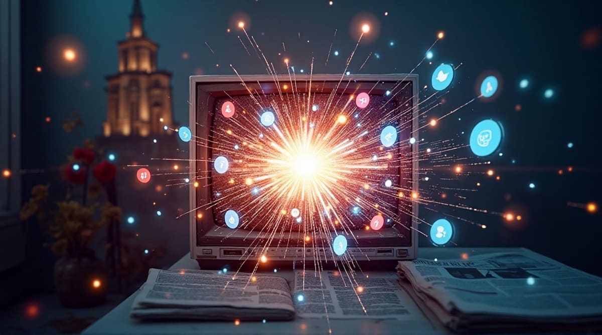 AI-generated Representational Image of a Digital Newsroom | RMN News Service