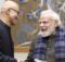 Satya Nadella, chairman and CEO, Microsoft, in conversation with Prime Minister Narendra Modi in New Delhi on December 9, 2025. Photo: Microsoft