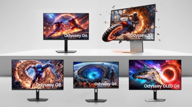 Samsung 2026 Odyssey Gaming Monitor Lineup. Photo: Samsung