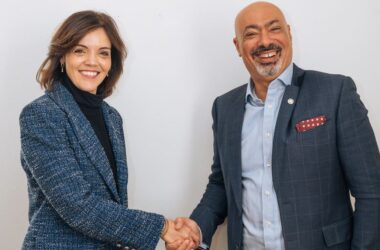 e& and IBM unveil enterprise-grade agentic AI at the World Economic Forum in Davos. Ana Paula Assis, SVP and Chair for Europe, the Middle East, Africa, and Asia Pacific, IBM and Hatem Dowidar, Group CEO, e&. Photo: IBM