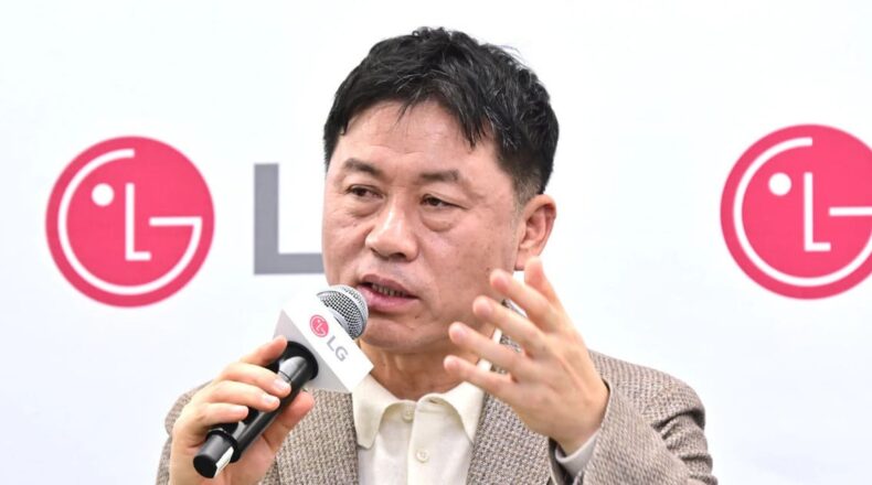 LG Electronics CEO. Photo: LG