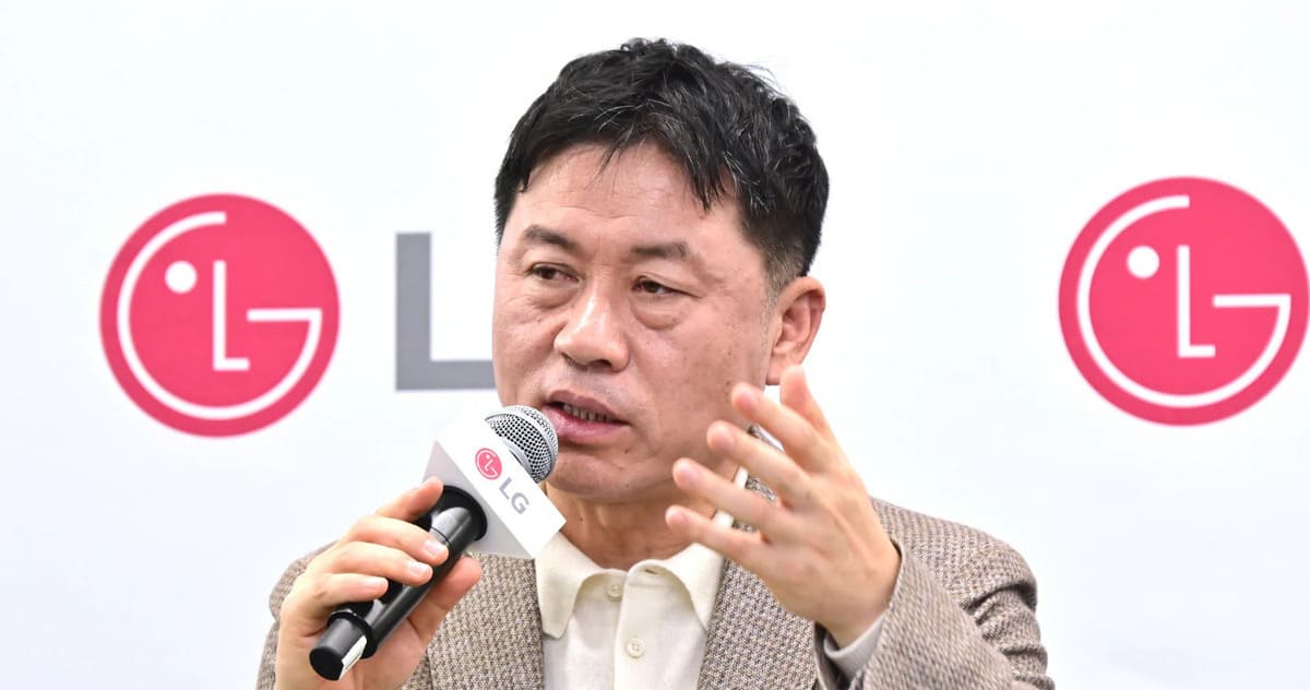 LG Electronics CEO. Photo: LG