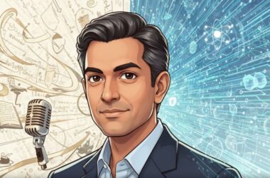 AI-generated image of Robojit and the Sand Planet Solopreneur writer Rakesh Raman