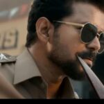 Screengrab from the Trailer of Jana Nayagan with a representational Google Gemini Logo