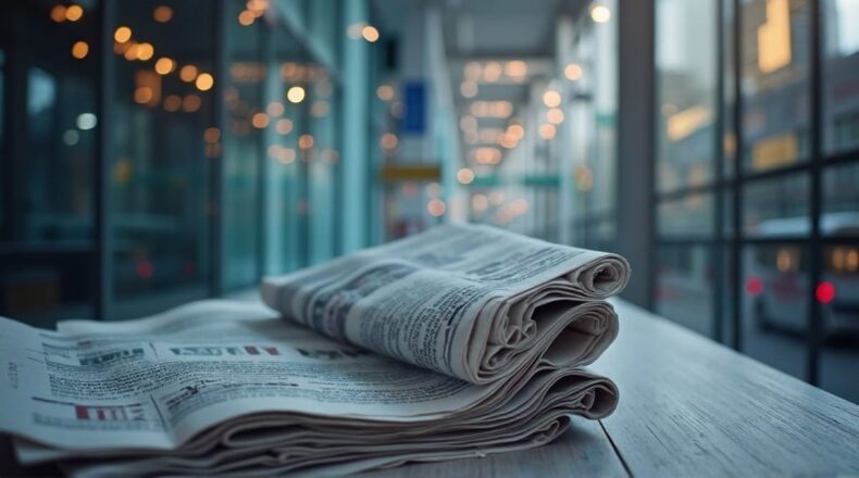 AI-generated Representational Image of Newspapers | RMN Digital News Service