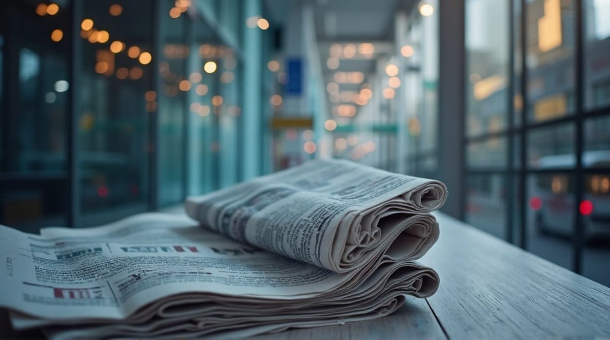 AI-generated Representational Image of Newspapers | RMN Digital News Service