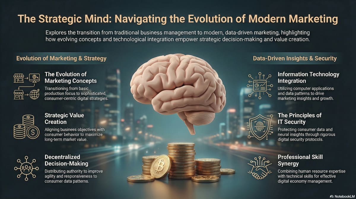 The Strategic Mind: Navigating the Evolution of Modern Marketing | AI Image by Imrana