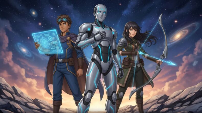 Representational AI-generated image of Robojit and the Sand Planet global entertainment project. By Rakesh Raman | RMN News Service