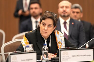 Irene Kitsou Milonas at the Antalya Diplomacy Forum in Türkiye | Photo: Council of Europe / MFA Türkiye