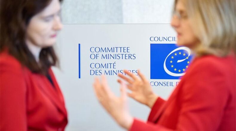 Representatives of European Countries Discuss Before the Committee of Ministers Meeting. Photo: Council of Europe