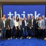 IBM Consulting and Pearson team members collaborating on a Forward Deployed Unit AI strategy.