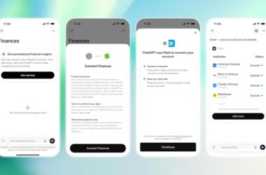 OAI ChatGPT Personal Finances Connecting accounts