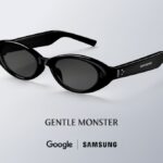 Premium intelligent eyewear design from Gentle Monster Samsung Google partnership.