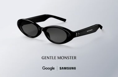 Premium intelligent eyewear design from Gentle Monster Samsung Google partnership.