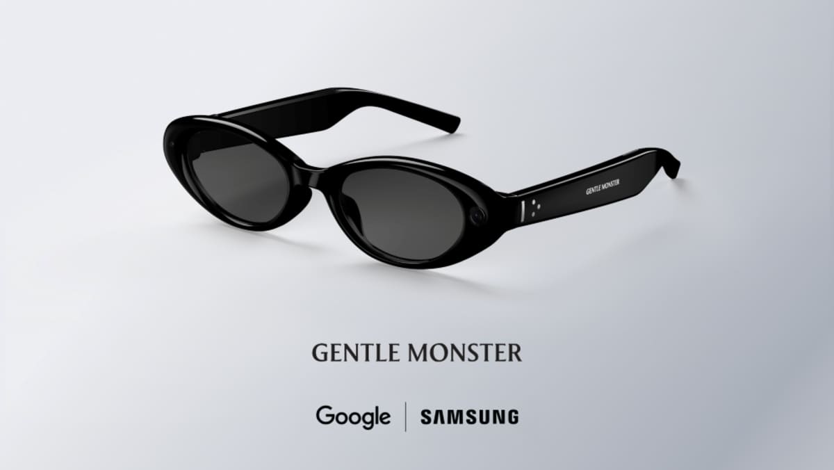 Premium intelligent eyewear design from Gentle Monster Samsung Google partnership.