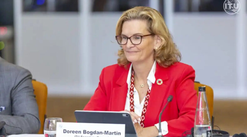 ITU Secretary-General Doreen Bogdan-Martin. Photo: ITU
