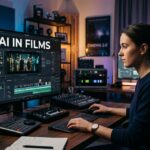 Professional filmmaker using AI in Films computational software.