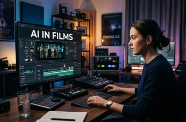 Professional filmmaker using AI in Films computational software.